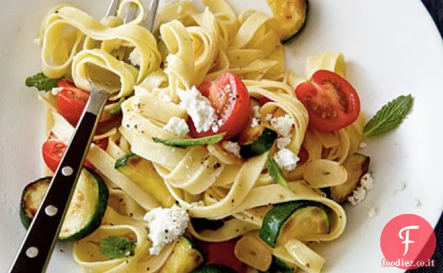 Zucchine, Pomodorini e Ricotta fresca