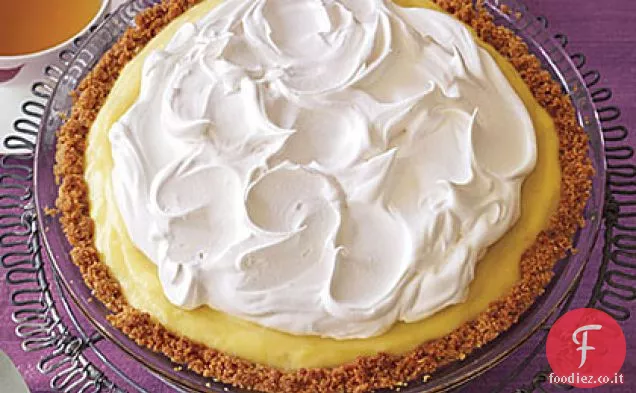 Torta di budino di banana