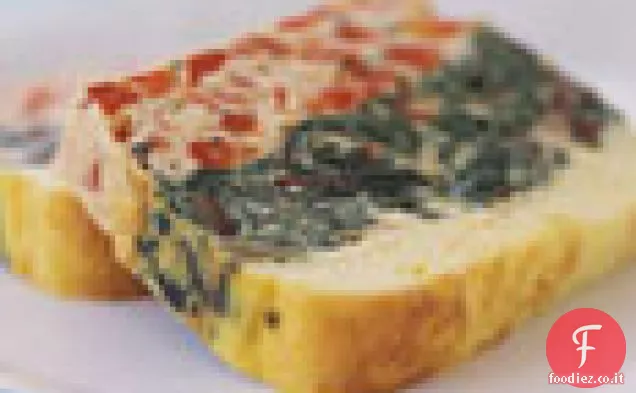 Frittata a righe