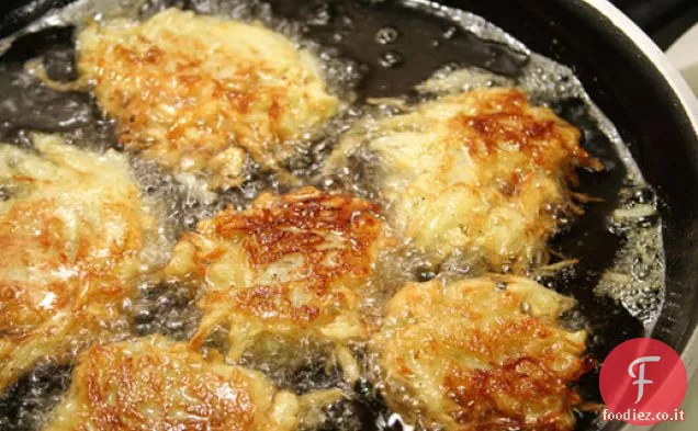 I latkes di patate di Arthur Schwartz