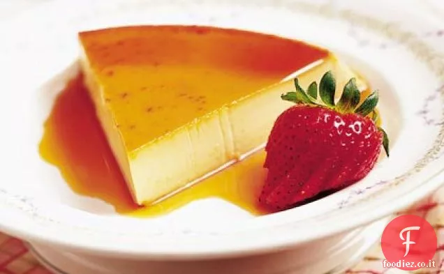 Flan al profumo di agrumi