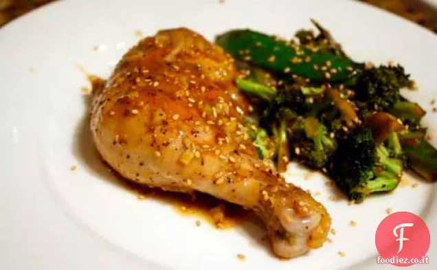 Cena stasera: pollo piccante allo zenzero e limone di Jacques Pépin
