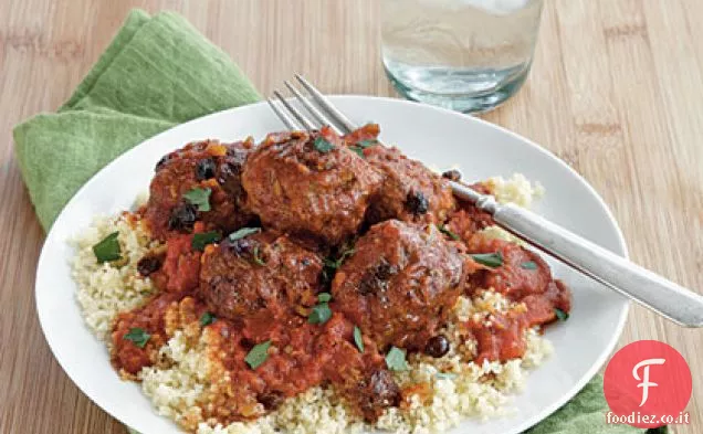 Polpette marocchine in salsa di pomodoro piccante