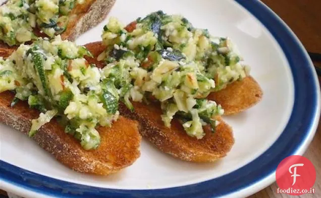 Sano e delizioso: Crostini di Zucchine