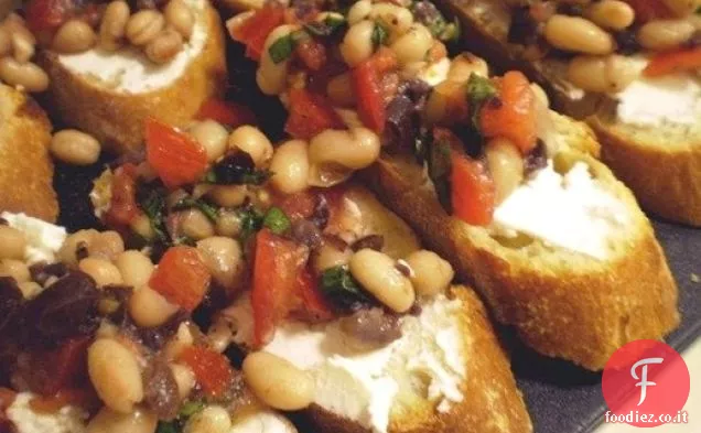 Sano e delizioso: Bruschetta di fagioli bianchi