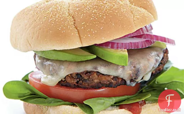 Il nostro hamburger di fagioli neri veloce fatto in casa