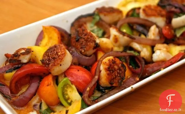 Cena Stasera: Capesante di Mare alla Caprese