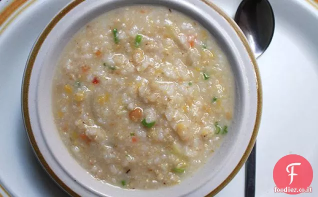 Congee multi-grano (porridge di riso cinese)