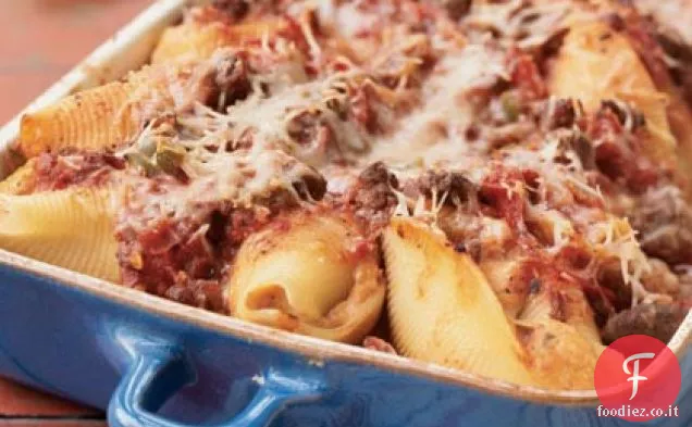 Conchiglie ripiene al forno