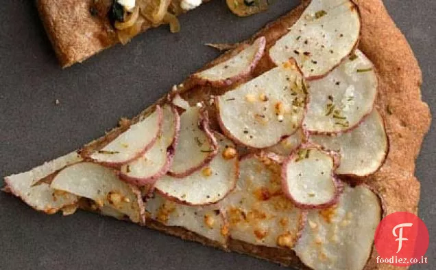 Pizza di patate rosse e Rosmarino