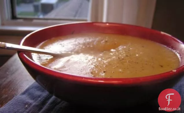 Cena stasera: zuppa di patate e finocchi pepati