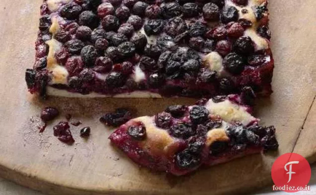 Focaccia Dolce al Rosmarino e Uva