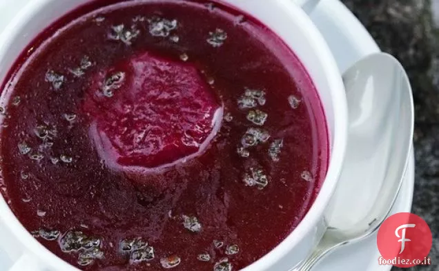 Da Barszcz di una cucina di una casa di campagna polacca