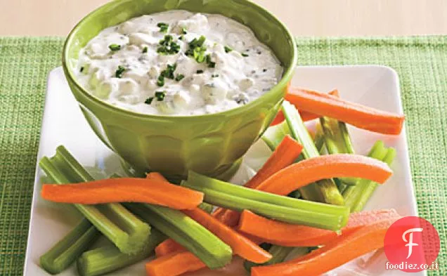 Salsa ranch di formaggio blu