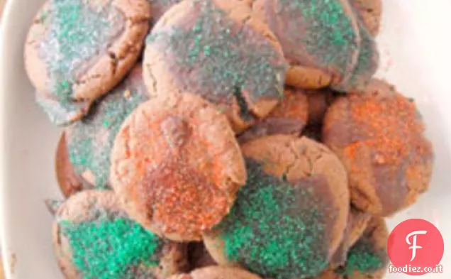 Cuocere il libro: biscotti al cioccolato di Natale