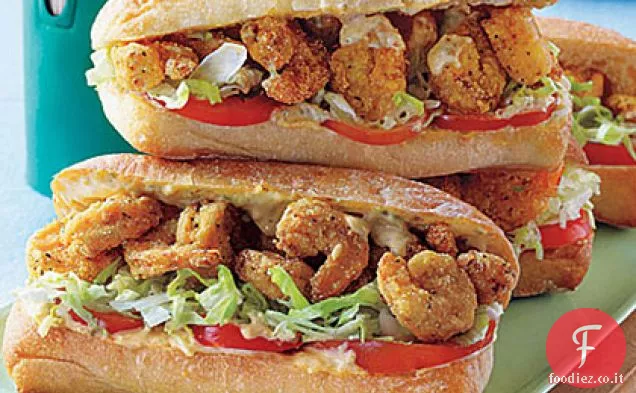 Po'boys di gamberetti