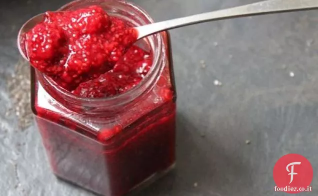 Marmellata di Lamponi Lime Chia