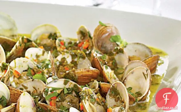 Vongole locali con Burro alle Erbe