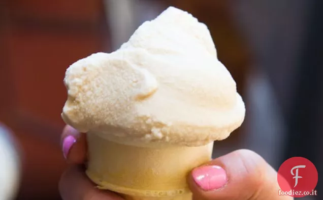 Sorbetto di birra di radice