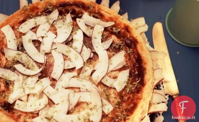 Cheesecake al cocco e lime
