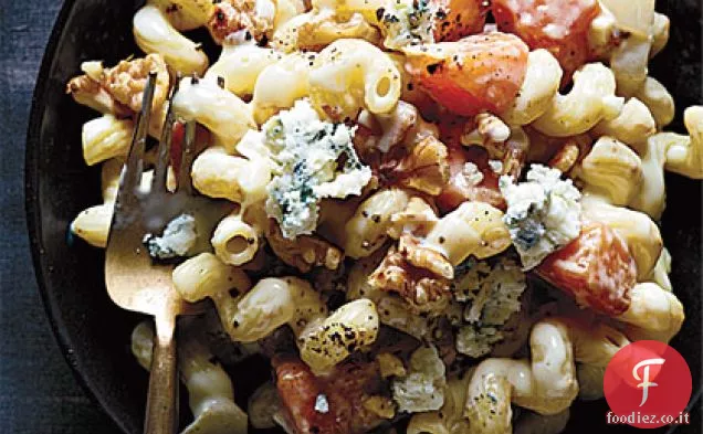 Burro cremoso, Formaggio erborinato e Cavatappi alle noci