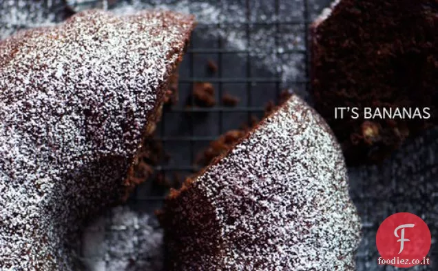 Torta al cioccolato e banana Bundt