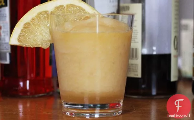 Camomilla, Bourbon, Sherry e Pompelmo Slushito