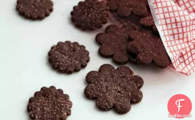 Monete di cioccolato decadenti