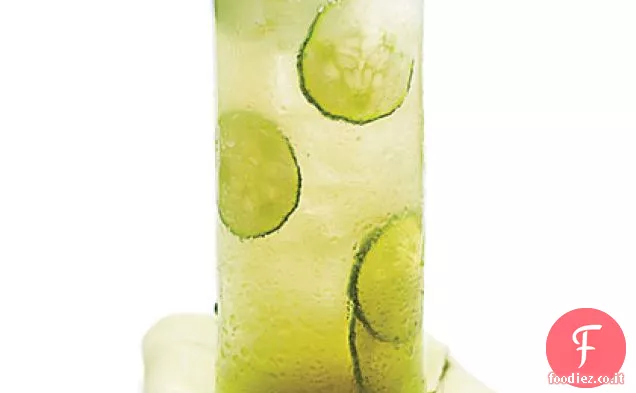 Limeade di cetriolo e zenzero
