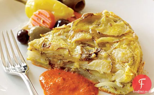 Patata spagnola e uovo