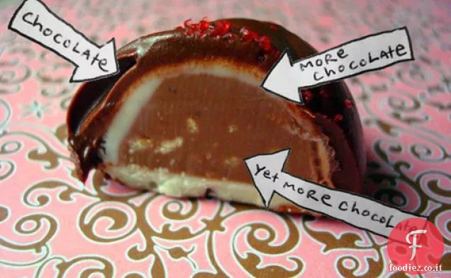 Cioccolatini ricoperti di cioccolato