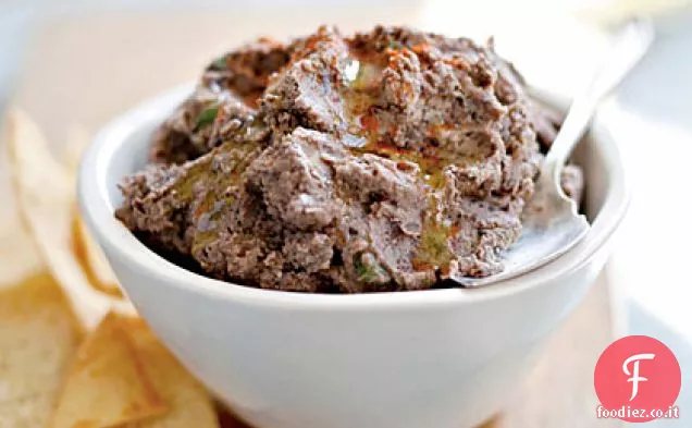 Hummus di fagioli neri speziati