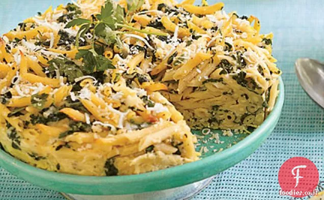 Pastatta agli spinaci e alle erbe
