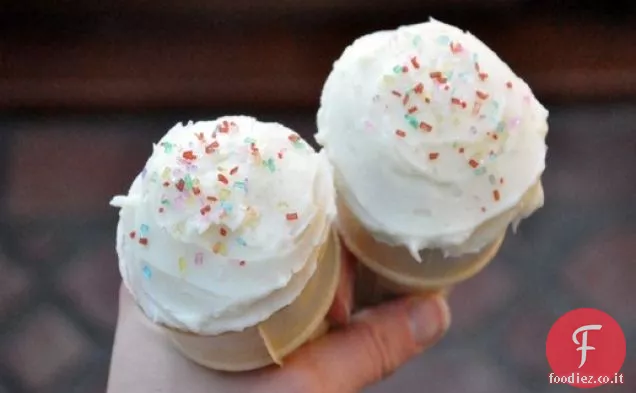 Cupcakes cono gelato