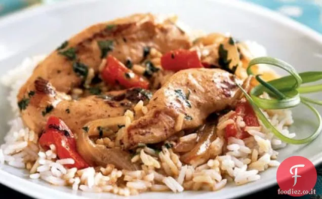 Pollo in stile tailandese