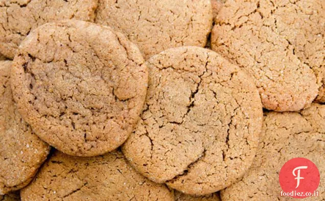 Grandi biscotti morbidi allo zenzero