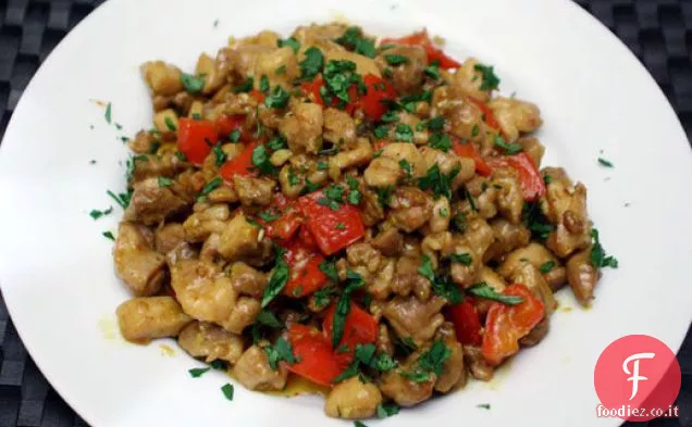 Cena stasera: pollo fritto con citronella e Cile