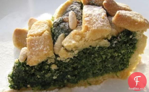 Torta di Spinaci dolce della Toscana