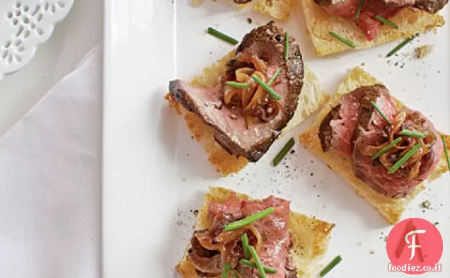 Filetto di manzo con marmellata di Aglio e Merlot