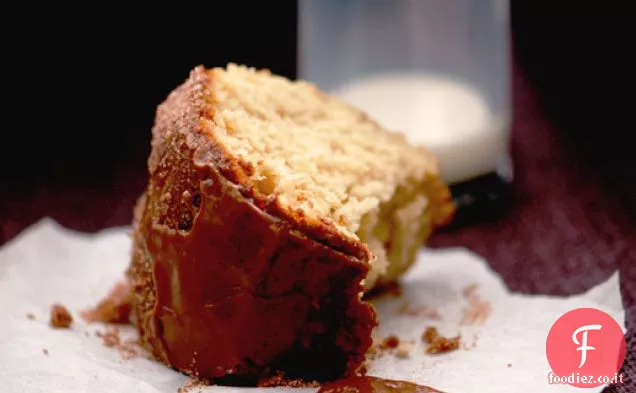 Torta di caffè e ciambelle