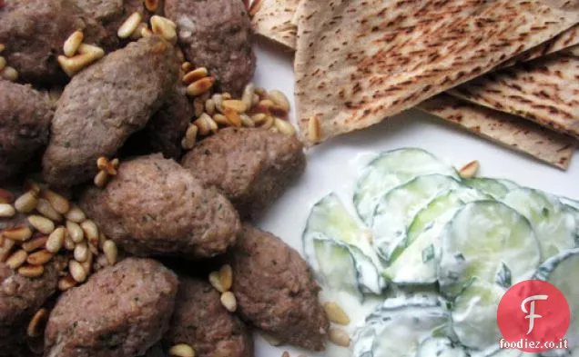 Brunch domenicale: Kibbeh e insalata di cetrioli