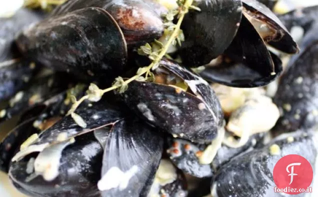L'ingrediente segreto (Senape di Digione): Moules Dijonnaise