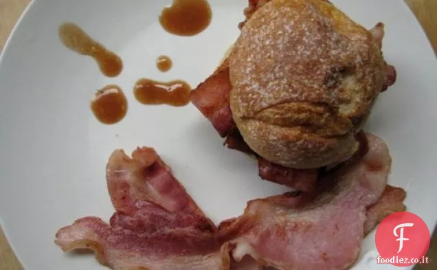 Brunch domenicale: Bacon Butty con salsa House of Parliament