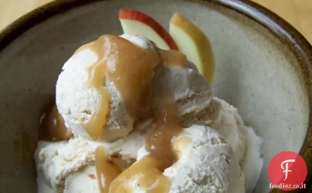 Gelato di mele e rabarbaro (e cardamomo) 