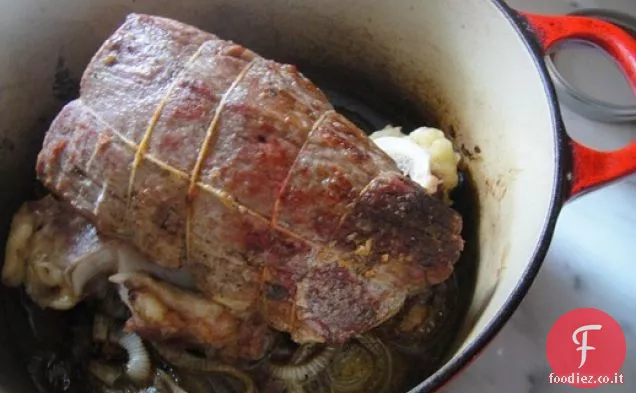 Cuocere il libro: Roast Beef su ossa di midollo