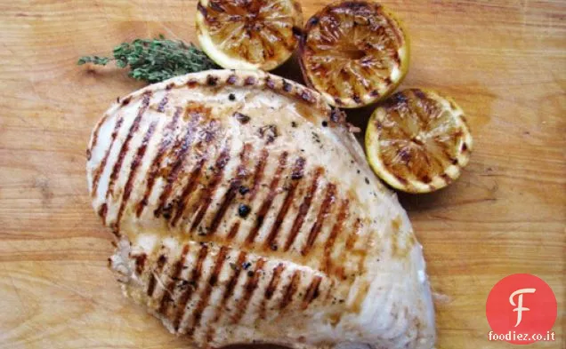 Cena della domenica: Petto di tacchino alla griglia al limone