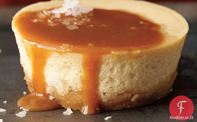 Cheesecake al caramello salato