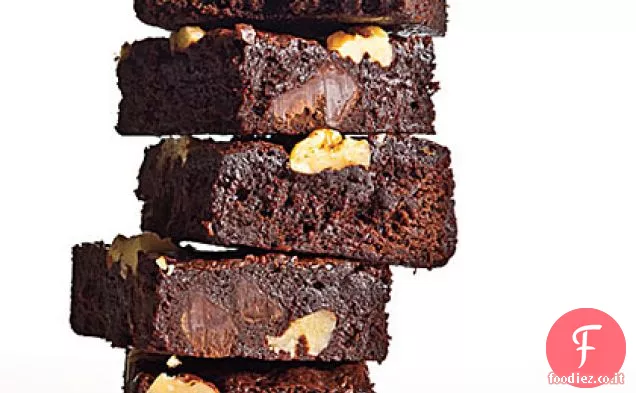 Brownies classico fondente-Noce