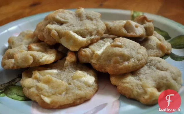 Biscotti di Macadamia al cioccolato bianco