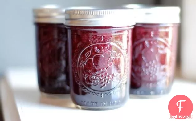 Marmellata di Mirtilli Arance Zenzero